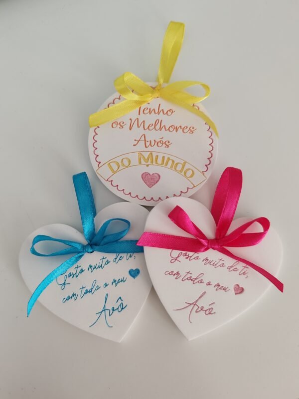 Peças em gesso perfumado avós